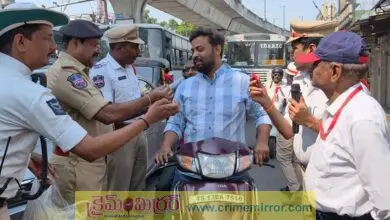 మలక్ పేట లో ట్రాఫిక్ సేఫ్టీపై అవగాహన