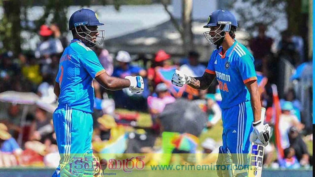 సిక్సులతో వీరవిహారం చేసిన శాంసన్… భారీ స్కోర్ నమోదు చేసిన ఇండియా