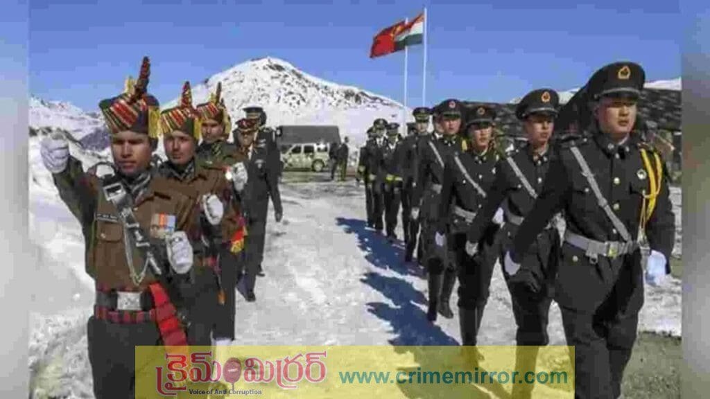 చలి,  మంచు వాతావరణంలో చైనా ఆర్మీ విన్యాసాలు!