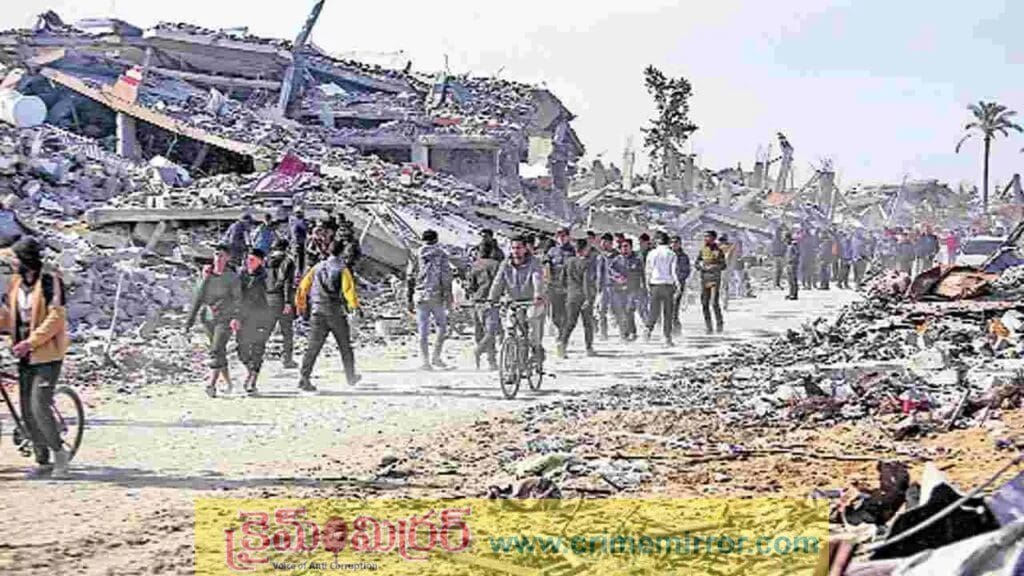 ఆగిన కాల్పులు!… గాజాలో ప్రశాంత వాతావరణం?
