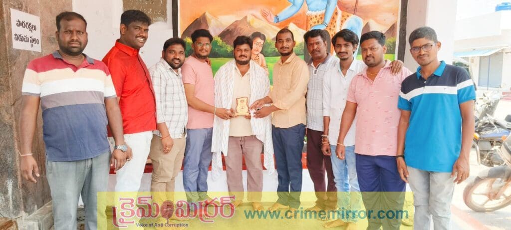 టియుడబ్ల్యూజే అధ్యక్షుడు రాపోలు ప్రభాకర్ కు ఘన సన్మానం