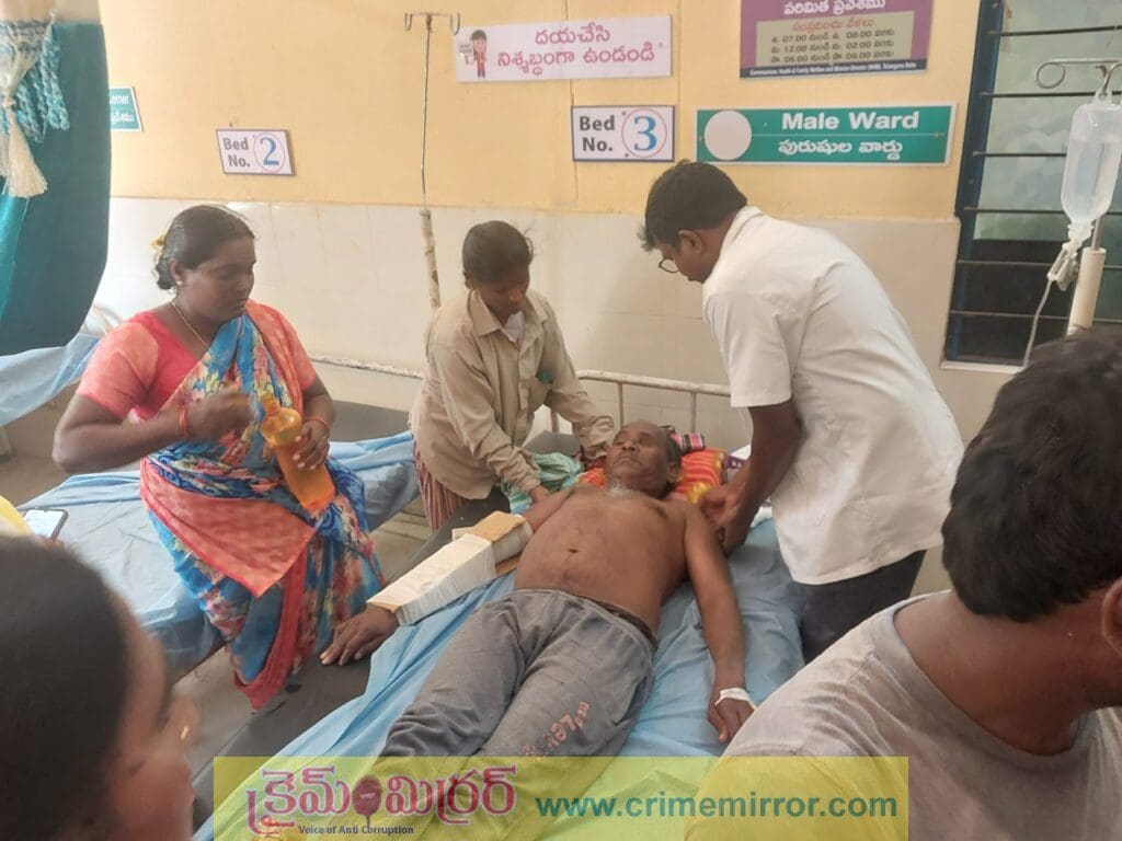 పాములపహాడ్ ఐకెపి కేంద్రంలో ప్రమాదం… ముగ్గురు హమాలీలకు తీవ్ర గాయాలు!..