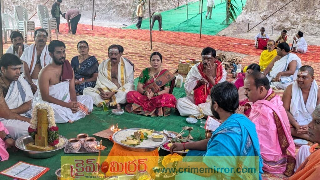 గట్టుప్పలలో ఘనంగా శ్రీ శివ భక్త మార్కండేయ స్వామి దేవాలయ స్తంభ(శంఖు) స్థాపన!..