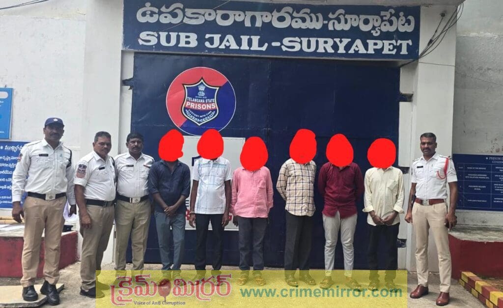 డ్రంక్ అండ్ డ్రైవ్ కేసులో ఆరుగురికి  జైలు శిక్ష