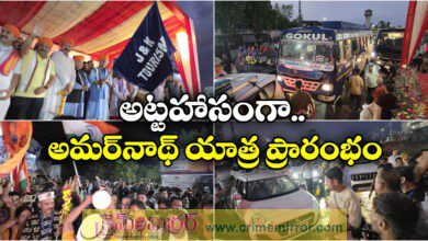 Amarnath Yatra 2025 J&K LG Manoj Sinha Flags Off First Batch Of Pilgrims