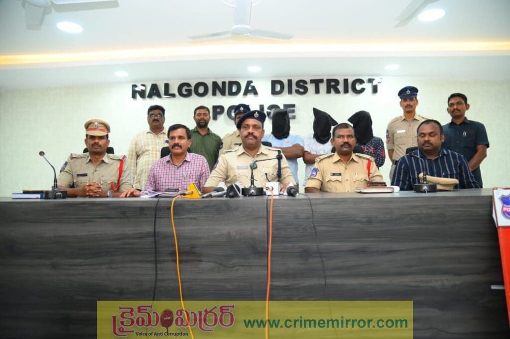 నల్గొండలో అంతర్రాష్ట్ర దొంగల ముఠా అరెస్ట్‌