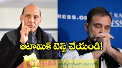 Rajnath dares Rahul Gandhi to detonate ‘atom bomb of evidence’ against EC