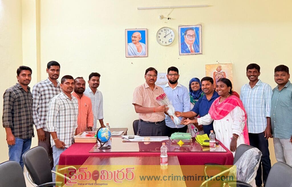 మునుగోడు ఎంపీడీవోగా బాధ్యతలు స్వీకరించిన యుగంధర్ రెడ్డి
