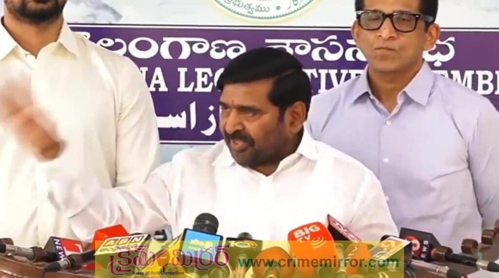 కాంగ్రెస్ ద్రోహాలతో తెలంగాణకు నష్టం : మాజీ మంత్రి