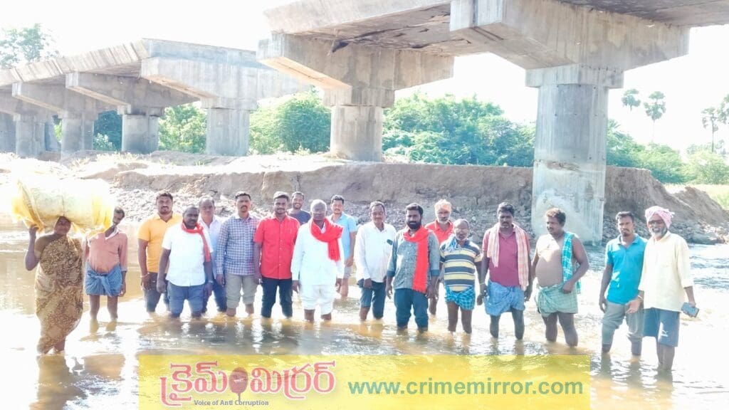 బడ్జెట్ సరిపోలేదనే సాకుతో బ్రిడ్జి నిర్మాణాన్ని ఆపడం సరికాదు