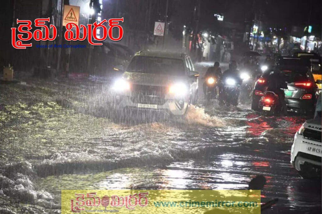 భారీ వర్షాలతో హైదరాబాద్ చిత్తడి – గంటపాటు దంచికొట్టిన వాన