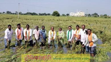 నష్ట పోయిన రైతులకు ఎకరాకు 40 వేలు ఇవ్వాలి