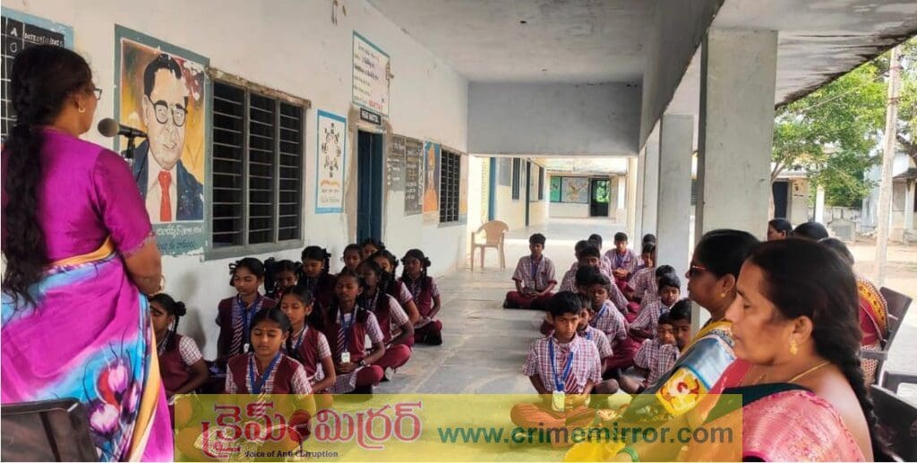 ఇందుగల పాఠశాలలో “పోషణ్ భీ, పధాయ్ భీ”,”డ్రగ్స్” పై అవగాహన