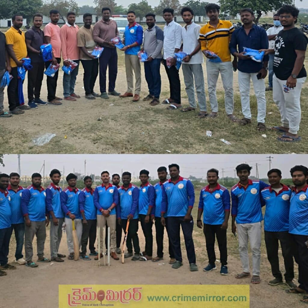 యువత క్రీడల్లో రాణించాలి : ఎస్సై ఇరుగు రవి కుమార్