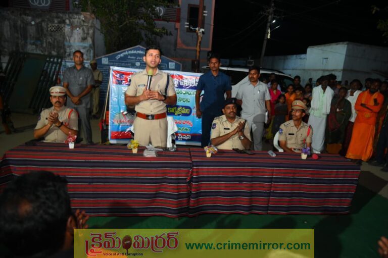 సమస్యాత్మక గ్రామాలపై ప్రత్యేక నిఘా : ఎస్పీ పవార్..