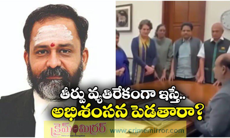 INDIA bloc MPs submit impeachment notice against Justice GR Swaminathan over lamp lighting row