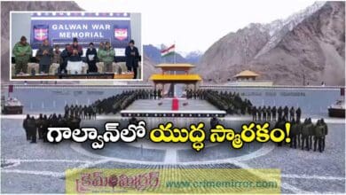 Rajnath Singh virtually inaugurates Galwan War Memorial from Leh