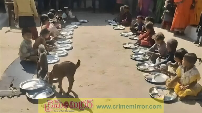 Viral Video: మరీ.. ఇంత దారుణమా?.. పిల్లల భోజనం మేకలపాలు చేశారు..