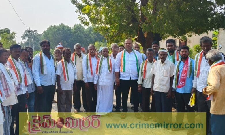 గ్రామ అభివృద్దే శ్వాసగా పని చేస్తా- ఎలికేటి భరత్