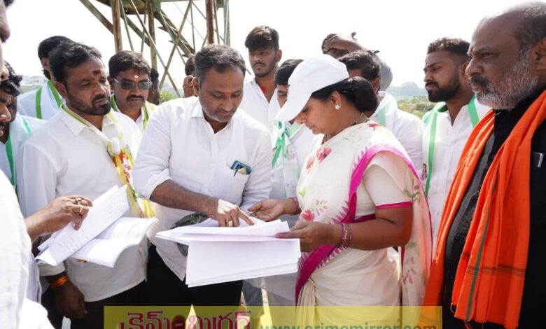 Kavitha examined the Perikki pond