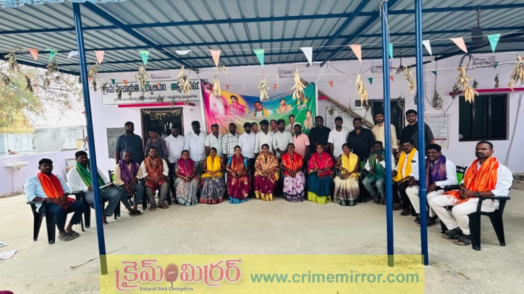 నూతన గ్రామ పంచాయతీ పాలకవర్గానికి నేతాజీ యువజన మండలి ఆధ్వర్యంలో సన్మానం