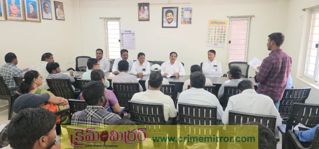నిర్లక్ష్యం వద్దు, అధికారులతో సమీక్ష నిర్వహించిన ఎమ్మెల్యే కసిరెడ్డి