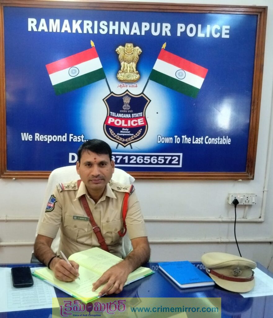 నూతన ఎస్సైగా జె.శ్రీధర్ బాధ్యతల స్వీకారం