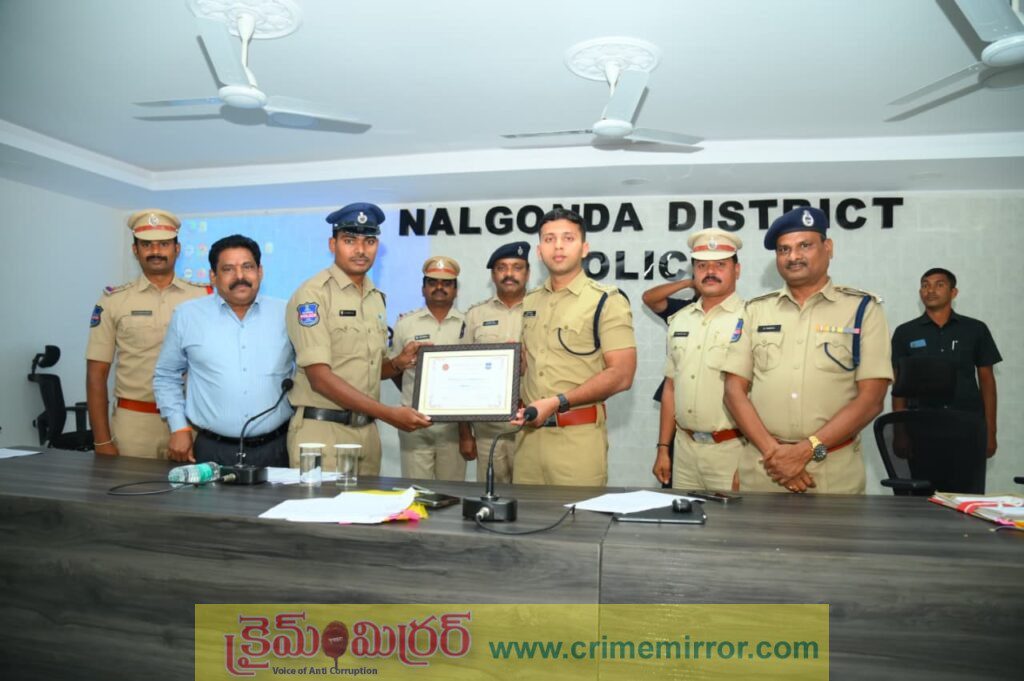 సైబర్ నేరాల నియంత్రణలో ఉత్తమ ప్రతిభ… సైబర్ వారియర్స్ కు రాష్ట్రస్థాయి గుర్తింపు