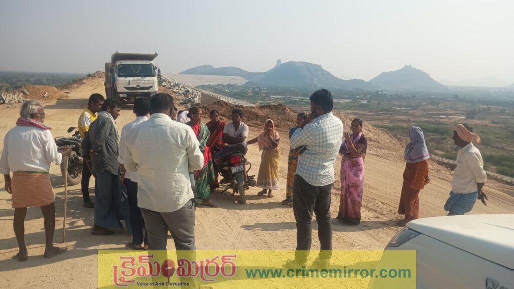 గర్జించిన శివన్నగూడెం ప్రాజెక్ట్ భూ నిర్వాసితులు..