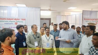 మిర్యాలగూడ మునిసిపల్ నామినేషన్ కేంద్రాల పరిశీలన