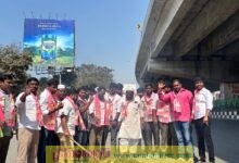 బీఆర్ఎస్ శ్రేణుల నిరసన
