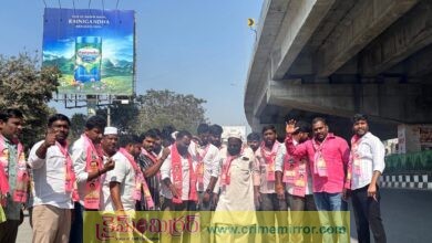 బీఆర్ఎస్ శ్రేణుల నిరసన
