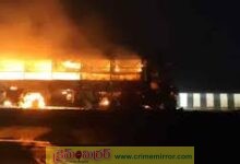 ఆర్టీసీ బస్సులో మంటలు