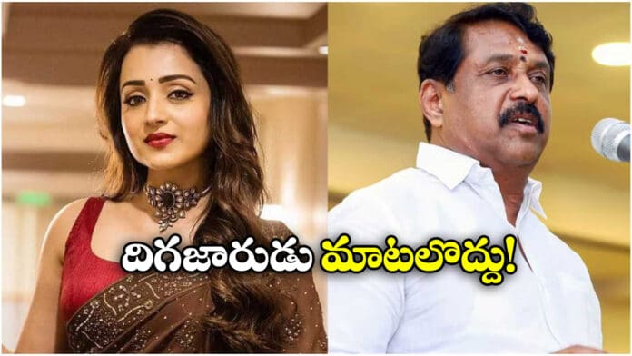 Actress Trisha Reacts Strongly to BJP Leader Nainar Nagendran’s Personal Remarks