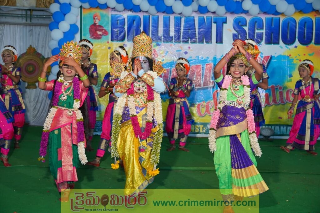 అంగరంగ వైభవంగా బ్రిలియంట్ స్కూల్ వార్షికోత్సవం