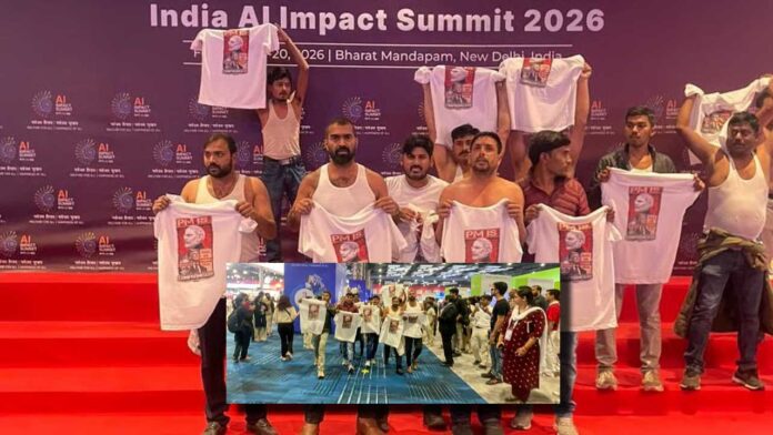 Youth Congress protest at IT Summit and Raids are underway to locate the remaining protesters