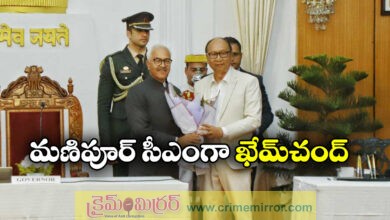 Yumnam Khemchand Singh takes oath as the Chief Minister of Manipur