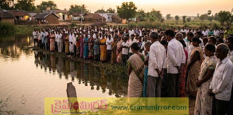 చెరువులో చిన్నారి మృతదేహం.. గ్రామంలో విషాద ఛాయలు