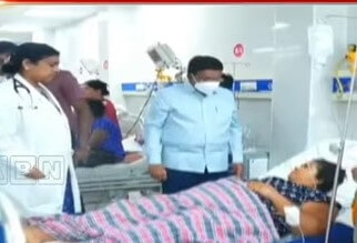 డయోరియా బాధితులను పరామర్శంచిన మంత్రి నారాయణ డయోరియా బాధితులను పరామర్శంచిన మంత్రి నారాయణ