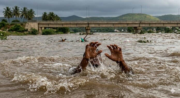 నీటిలో మునిగి ఇద్ద‌రు యువ‌కుల మృతి.