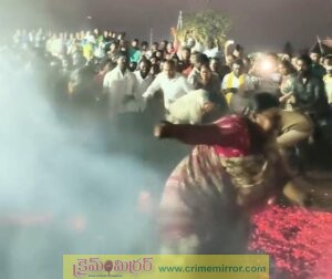 ప్రమాదవశాత్తు ఆమనగల్లు జాతరలో అపశృతి..!