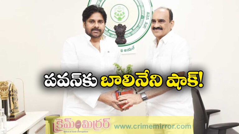 Former Minister Balinenni Srinivasa Reddy Bids Goodbye to Jana Sena, Rejoins YSRCP