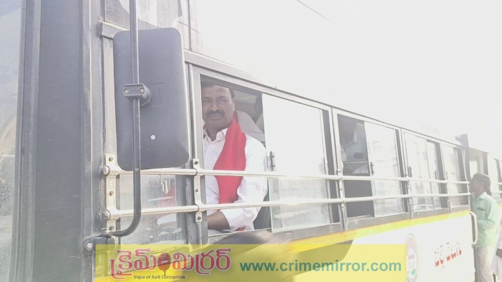గూడెం ప్రజలకు పల్లె వెలుగు సౌకర్యం కల్పించిన ఎమ్మెల్సీ