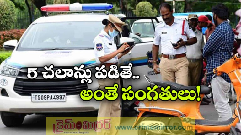 More Than 5 Challans a Year? Your License or RC Could Be Seized