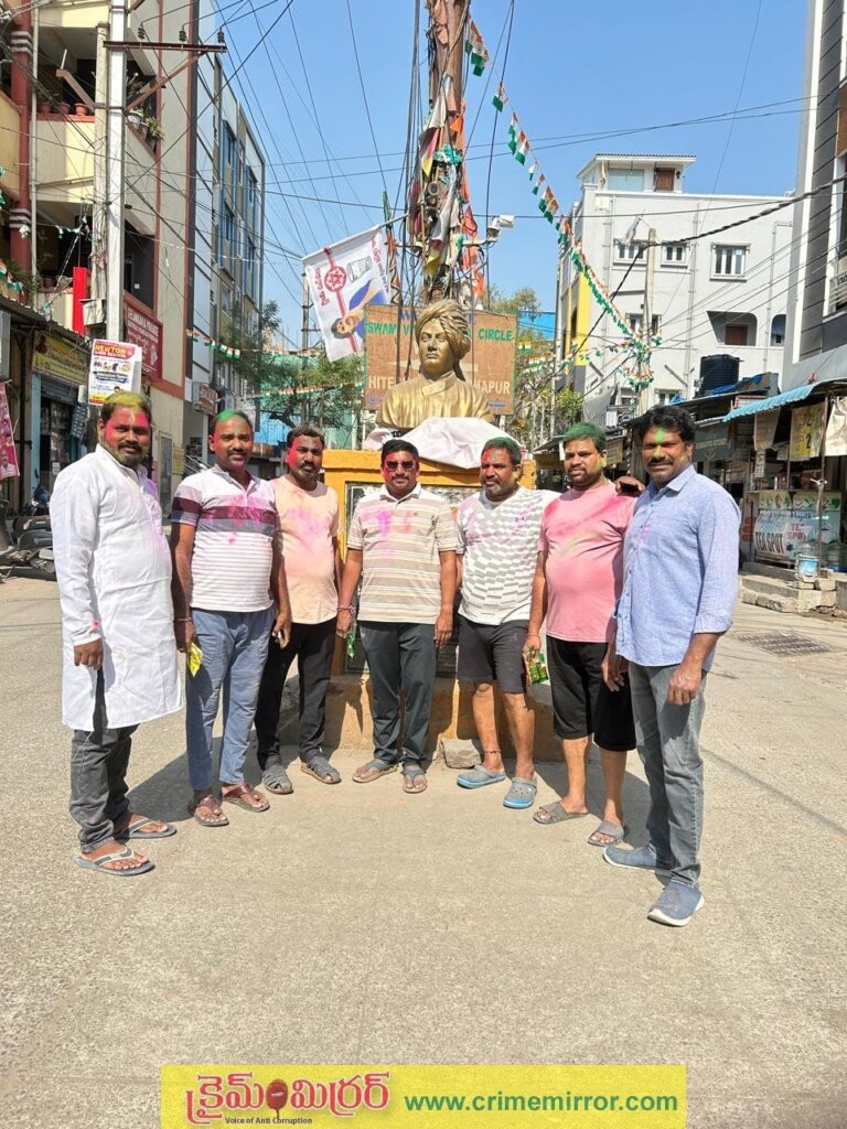 మస్తాన్ రెడ్డి ఆధ్వర్యంలో ఘనంగా హోళీ వేడుకలు
