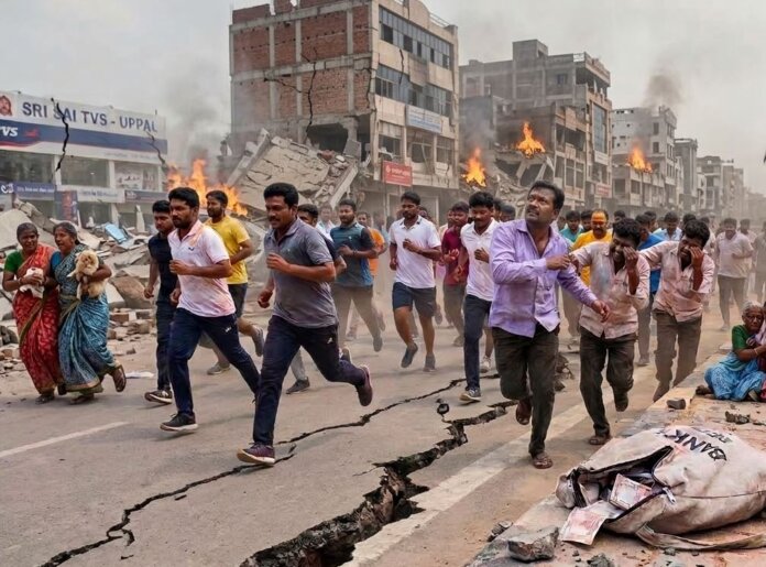 దారుణం: రంగారెడ్డి జిల్లాలో ప‌రుగులు తీసిన జనాలు..!