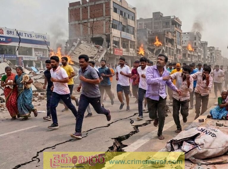 దారుణం: రంగారెడ్డి జిల్లాలో ప‌రుగులు తీసిన జనాలు..!