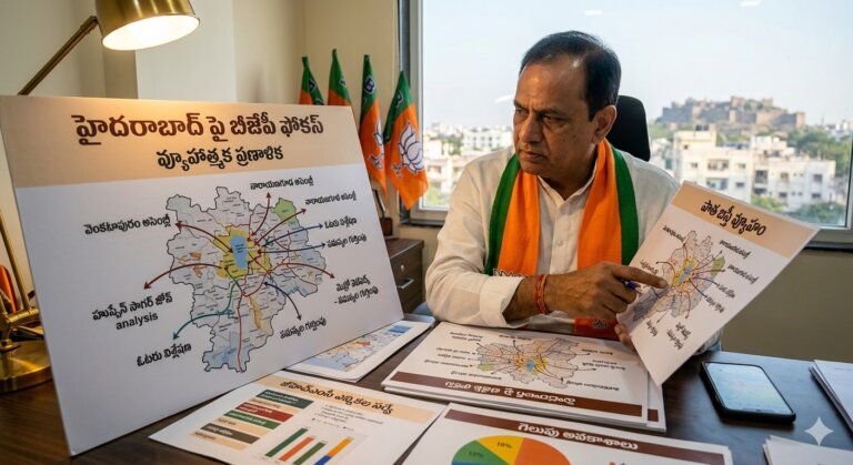 గ్రేటర్ పై కమలం కన్ను...!