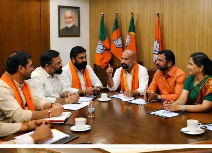 తెలంగాణ బిజెపిలో అప్పుడే మంత్రి పదవుల పంపకాలు!