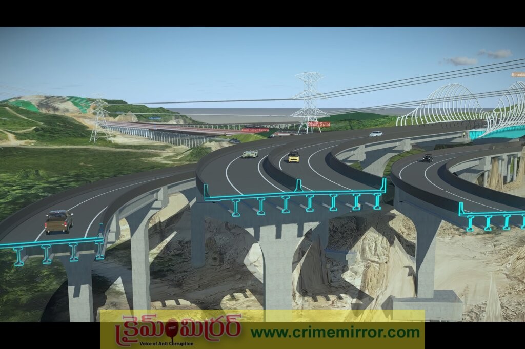 Development: హైదరాబాద్ హైవేలో మూడు సొరంగాలు..!